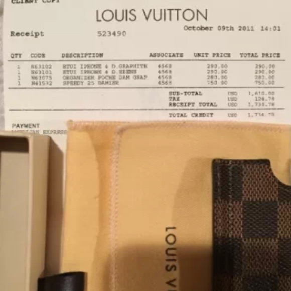 💯 authentic Louis Vuitton iPhone case - Picture 3 of 3