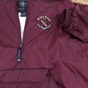 Sigma Kappa Sorority Anorak 3/4 Zip Rain Jacket