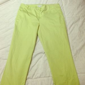 Lime Green Capris