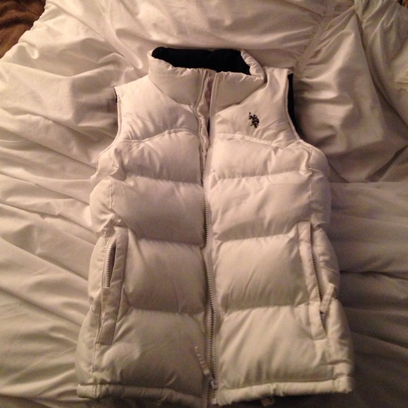 Us polo white vest