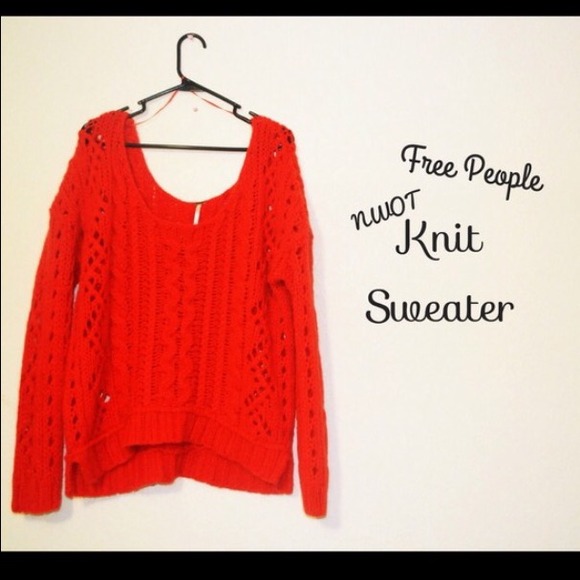 Soft Red Sweater
