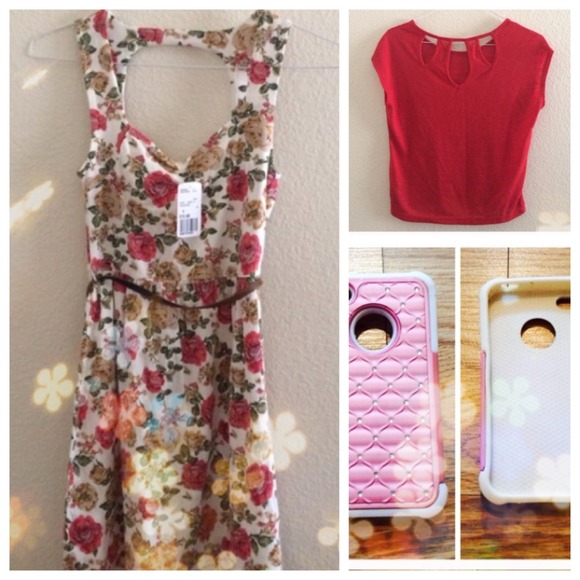 🎀Bundle, dress, top+case