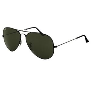 BRAND NEW BLACK AVIATOR RAY-BAN