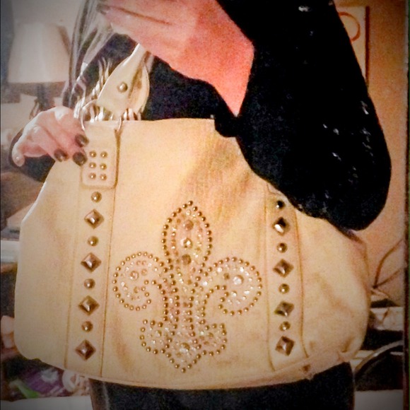 Cream colored handbag - Picture 2 of 3