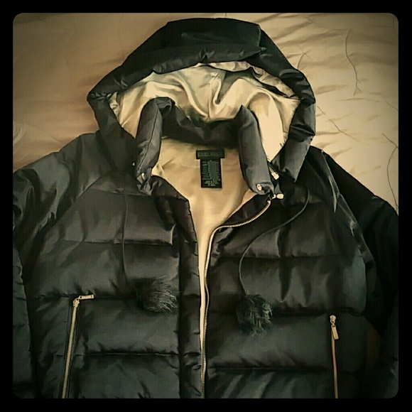 TRADED FOR Black with Silver lining BeBe Down