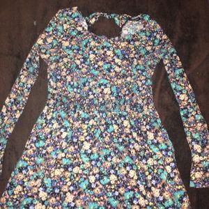 Long sleeve floral shirt