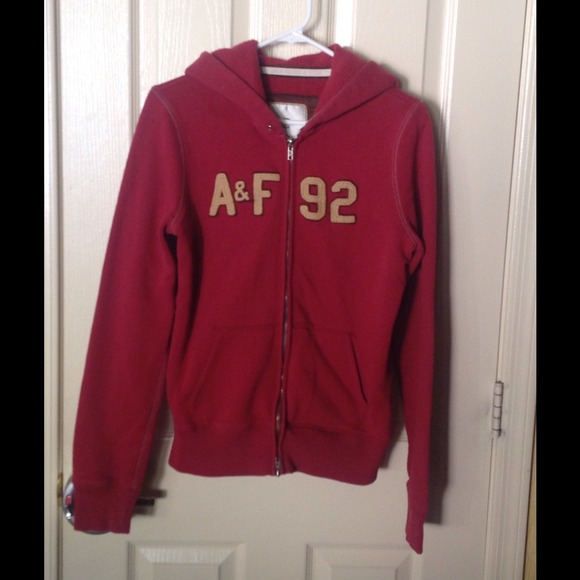 Abercrombie & Fitch Zip-up Hoodie Sweatshirt