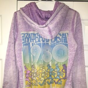 SOLD 🚫Grateful Dead Handmade Hoodie Zip Up