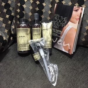 Four piece Sweet Almond Mint WEN Hair Products