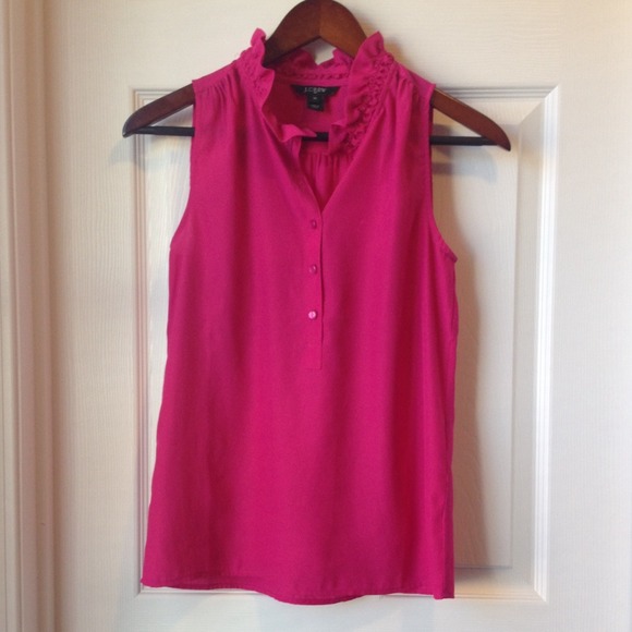 Jcrew ruffle top