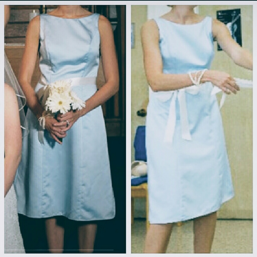 David's bridal bridesmaid dress