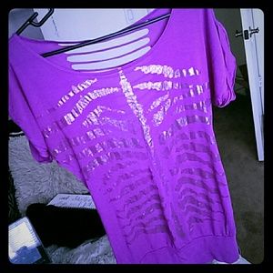 Off the shoulder or wide shoulder top