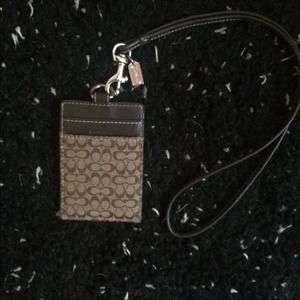 COACH ID Holder