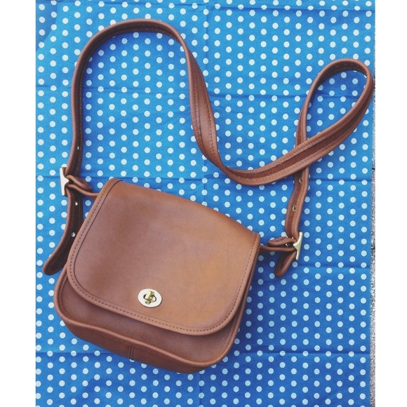 Vintage Coach Legacy Trail Crossbody (9965)