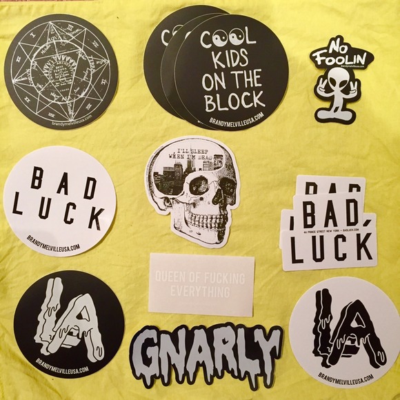 Brandy Melville decal stickers