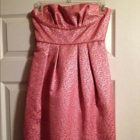 BCBG strapless cocktail dress