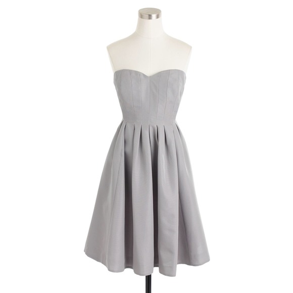 J.Crew's Little Pale Graphite Dress