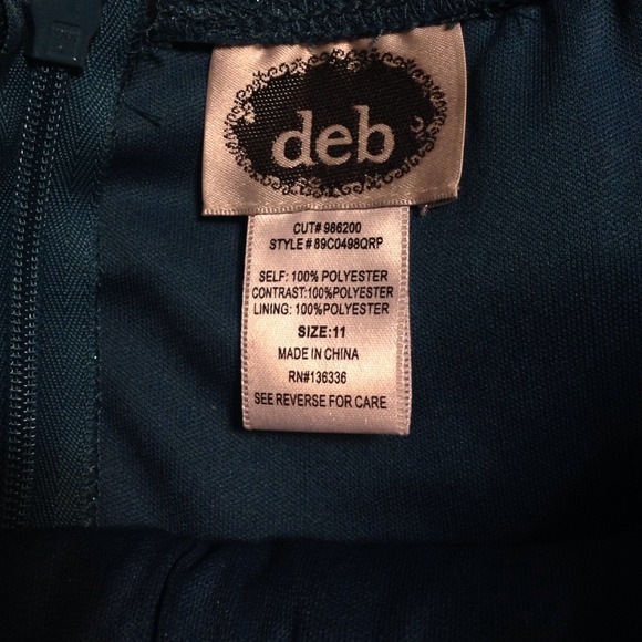 Blue/sparkly homecoming dress - Picture 2 of 3