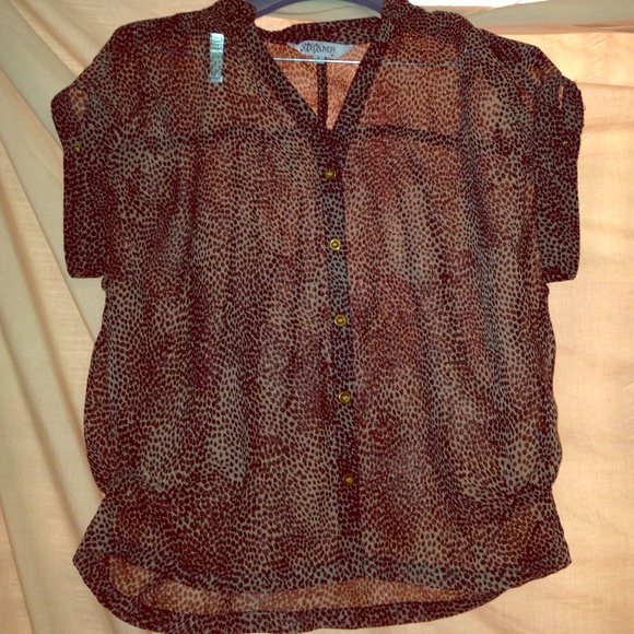 Leopard Print Top