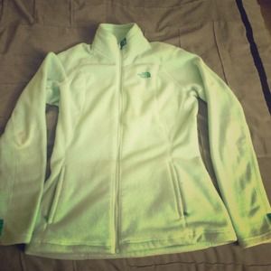 Mint Green Northface Fleece
