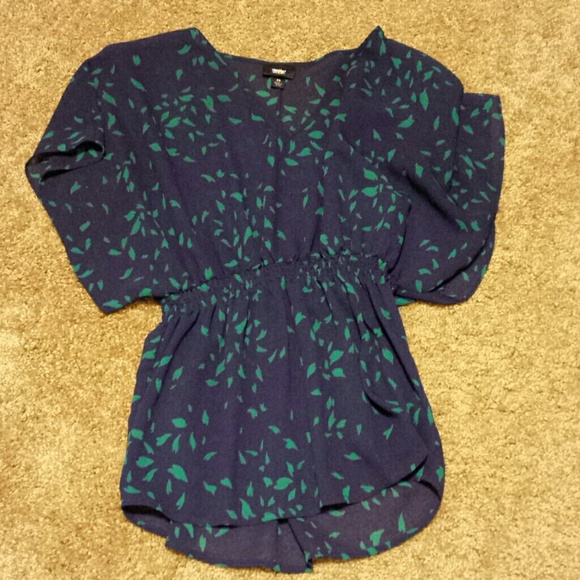 Mossimo chiffon top