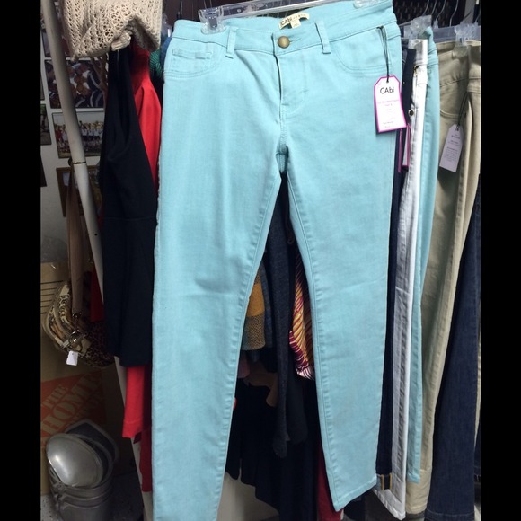 Cabi thin mint jegging