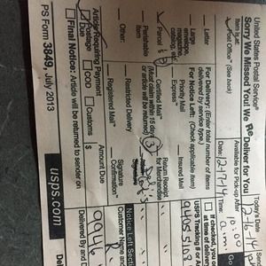 Delay shipping