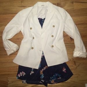 Off white JCrew blazer