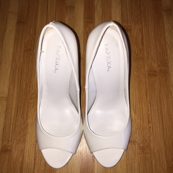 White heels