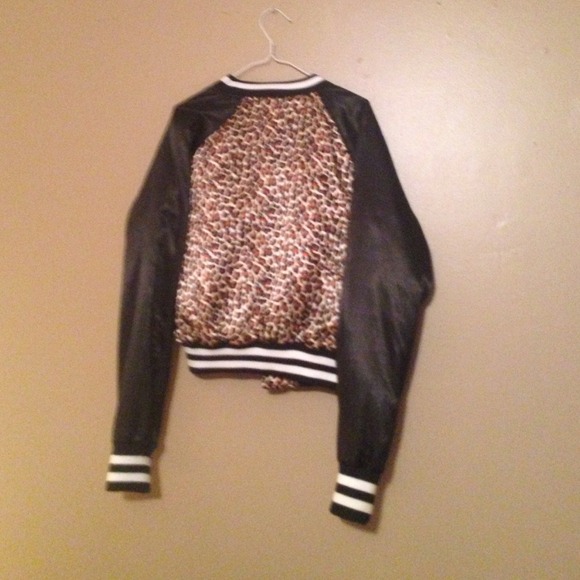 Cheetah varsity jacket - Picture 2 of 2