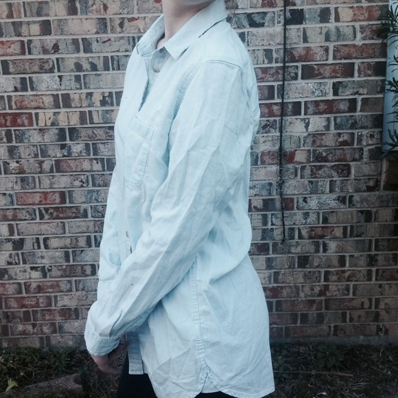 oversized button up - Picture 2 of 3