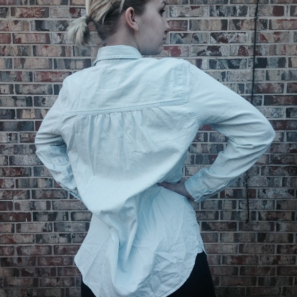 oversized button up - Picture 3 of 3