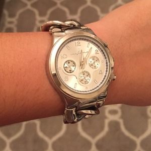 Silver watch