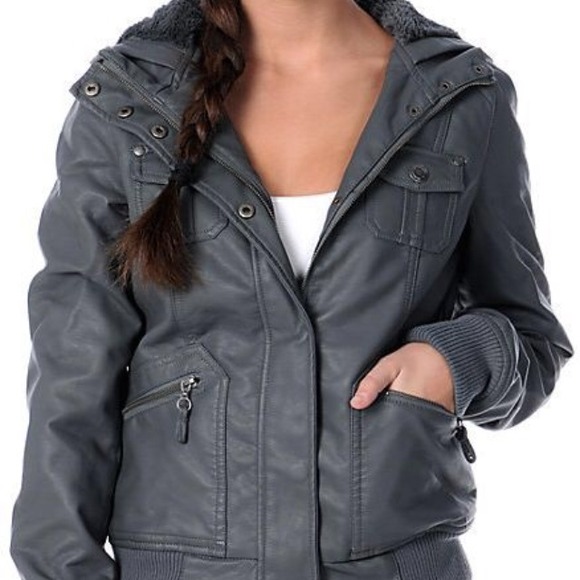 Empyre faux leather jacket