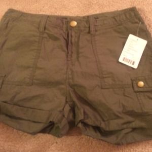BDG Urban Outfitters olive shorts