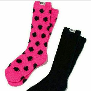 PINK Victoria's Secret knee high socks on Poshmark