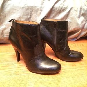 Nine West black ankle boots