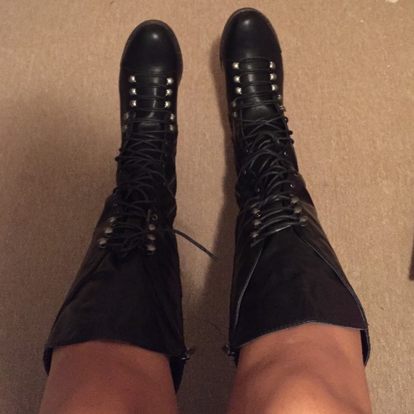 🌟 BRAND NEW💫 MID KNEE COMBAT BOOTS