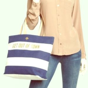 NWT! Kate Spade "Get Out of Town" Tote!