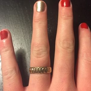 Pure gold anniversary (optional) ring