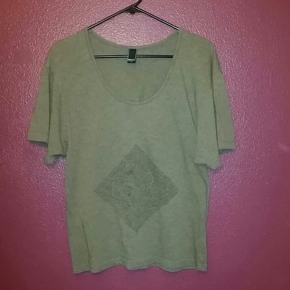 Grey/Olive Shirt
