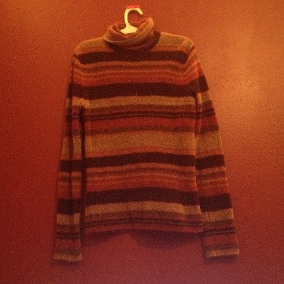 Loose, Stripped, Autumn Sweater