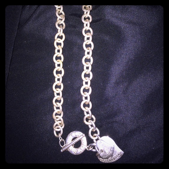Tiffany & Co. Heart Toggle Necklace