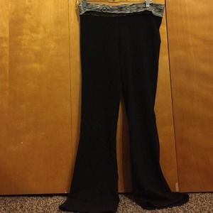 Slightly worn justice yoga pants