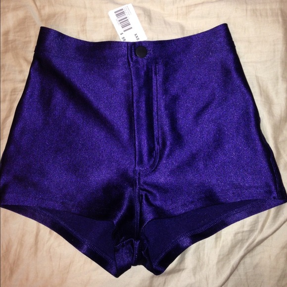 American Apparel Pants - 💜AA DISCO SHORTS - royal purple