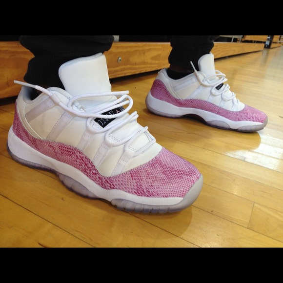 Pink Snakeskin 11's - Picture 2 of 3