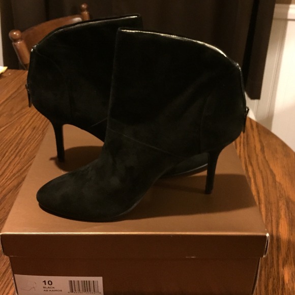 ‼️Reduced‼️Audrey brooke black suede booties - Picture 3 of 3
