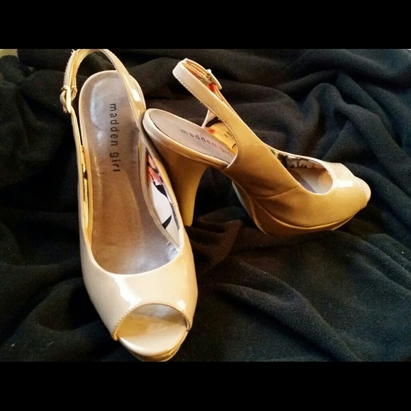 Nude madden girl heels