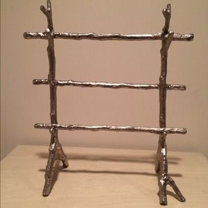 Silver Branch Jewelry Holder