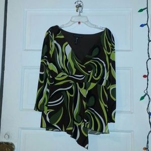 Colorful blouse from apostrophe